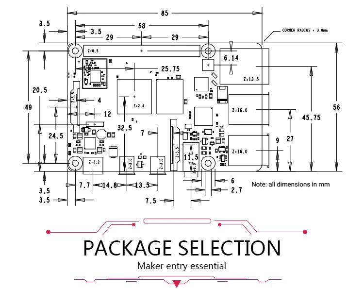 2022 New Raspberry Pi 4 Model B with 64-Bit Quad Core Arm 1.5GHz