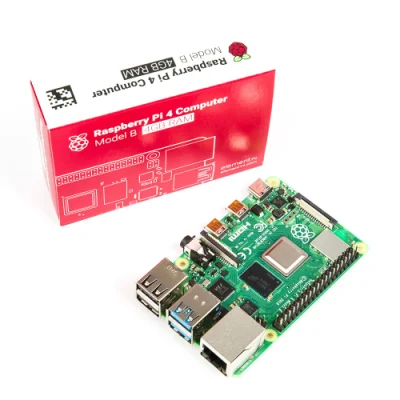 2022 Neues Raspberry Pi 4 Modell B mit 64-Bit-Quad-Core-Arm 1,5 GHz